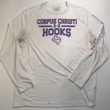 Corpus Christi Hooks Under Armour Shirt Size L Mens Dri-Fit