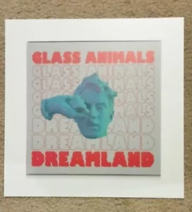 Glass Animals Dreamland 12" x 12" US promotional Poster 1 Sided EX - Imagen 1 de 1