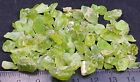 190Ct Green Color Peridot Crystal Rough Lot From Afghanistan