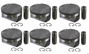 6 x Engine Piston for 3.6L JEEP CHRYSLER RAM DODGE VW 2011-2019 RA/0373F - Picture 1 of 6