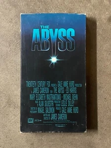 The Abyss VHS James Cameron 1990 CBS FOX Veröffentlichung Filmklassiker Deep Ocean Vintage - Bild 1 von 5