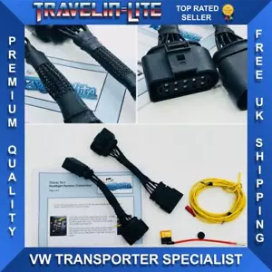 Transporter T 5 To T 5.1 Facelift Conversion Headlight Harness Connector - Picture 1 of 7