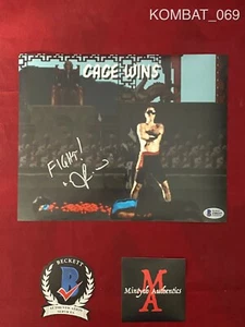 DANIEL PESINA HANDSIGNIERT SIGNIERT 8x10 FOTO! TÖDLICHER KOMBAT! BECKETT! SKORPION! - Bild 1 von 1