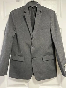 Boys Van Heusen Classic Black Mini Stripe Jacket ONLY ~ Size 18 - Picture 1 of 5