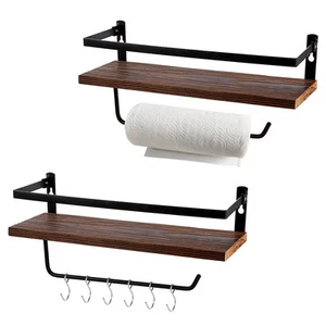 Floating Shelves,Wall Mounted Shelf for Kitchen,Living Room,Bedroom,Bathroom ... - Picture 1 of 7