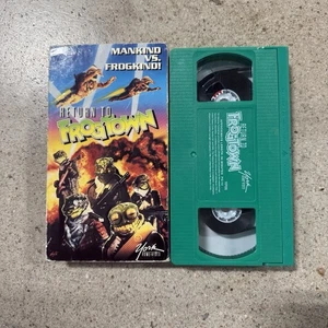 Return to Frogtown( VHS / Lou Ferrigno, Charles Napier) GREEN TAPE RARE - Imagen 1 de 8