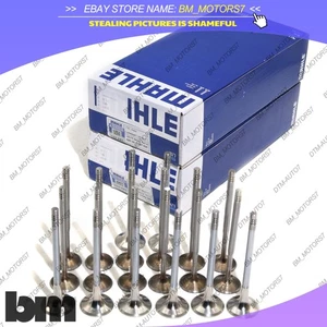 20X INTAKE & EXHAUST VALVES KIT FOR VW JETTA BEETLE GOLF AUDI A4 TT 1.8T MAHLE - Picture 1 of 4