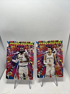 2025-26 Topps Victor Wembanyama Power Players #PP-15 San Antonio Spurs + Lebron - Picture 1 of 14