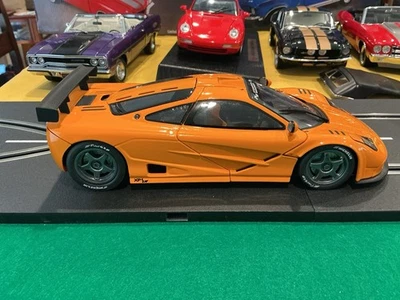 UT Models Papaya Orange McLaren F1 GTR 1/18  DieCast W/Michelin Rubber Tires - Image 1 of 4