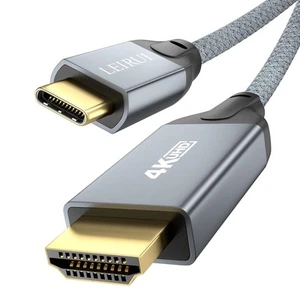 USB C to HDMI Cable 10ft 4K 60Hz High-Speed Type-C Braid Cord... - Picture 1 of 7