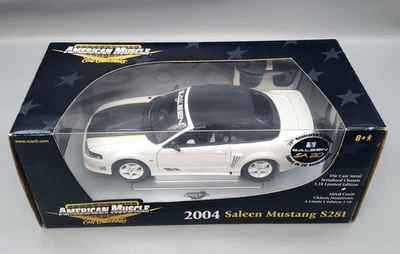 2004 Ford Saleen Mustang S281  1:18 Scale Diecast By Ertl American Muscle #33793 - Image 1 of 4