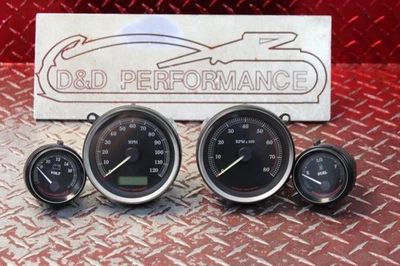 2011 HARLEY ELECTRA GLIDE POLICE OEM SPEEDOMETER TACH GAUGES GAUGE SET 62K EG136 - Image 1 of 4