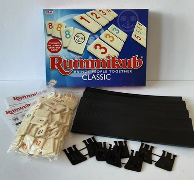 Rummikub Classic Board Game Family Strategy Tile 100% Complete - Sealed Contents - Image 1 of 4
