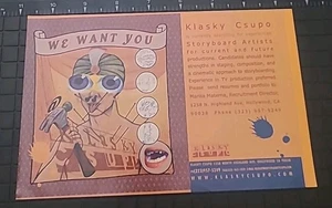 Klasky Csupo Animation Company Job Ad 1999 Print Ad 8X5 - Picture 1 of 1