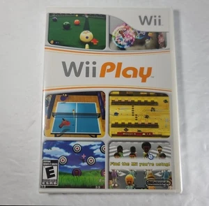 Wii Play Video Game For Nintendo Wii 2007 Brand New Factory Sealed! - Picture 1 of 4