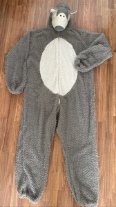 PRINZESSIN PARADIES GROSSER BÖSER WOLF XXL REISSVERSCHLUSS VORNE KOSTÜM Unisex HALLOWEEN Cosplay - Bild 1 von 5