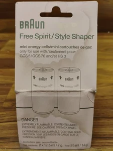 Originale Braun Free Spirit Style Shaper 2 celle energetiche - GCCS5/GCS70 &HS3 FREE SH - Foto 1 di 5