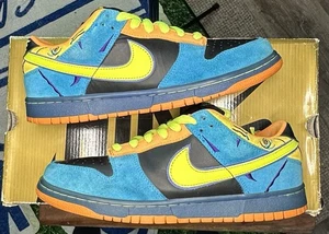 Nike Dunk Low Pro SB Skate Or Die 2008 Mens Size 9.5 Multi Color 304292-073 - Picture 1 of 5