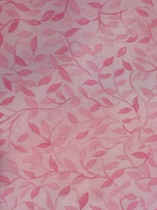 Vintage 2002 Blank Textiles Pink Dynasty Vine Cotton Fabric by the YARD - Picture 1 of 6