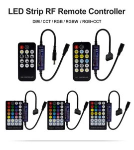 LED RF Controller Remote Control Single Color CCT RGB RGBW RGB+CCT LED Strip  - Picture 1 of 7