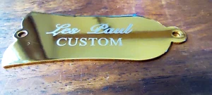 TRUSS ROD cover METAL GOLD DORE gibson les paul - Picture 1 of 3
