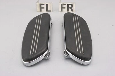 Harley Street Glide 2019 juego de estriberas y almohadillas cromadas Streamliner Foto 1 de 4