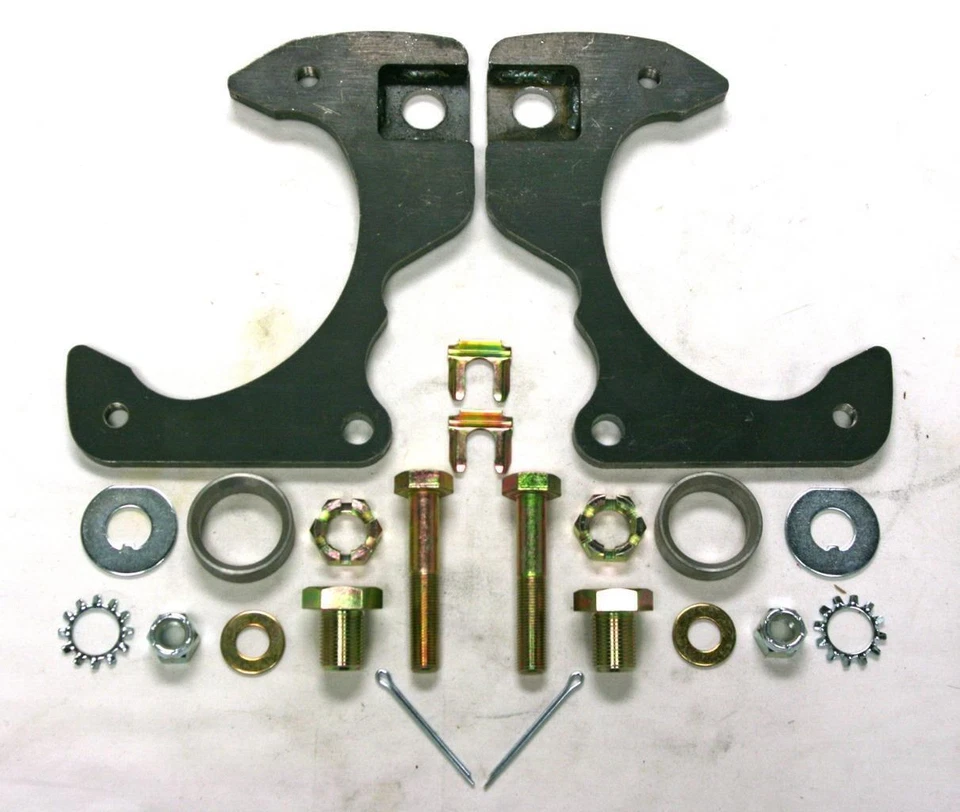 1963-1970 Chevy пикап C10 цинковый дисковый тормоз кронштейн комплект пара Chevrolet GMC - Изображение 1 из 1