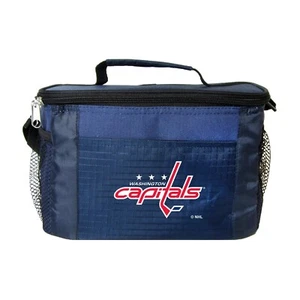 NHL Washington Capitals Kühltasche 6 Dosen blau Strand Sport Lunchbox - Bild 1 von 1