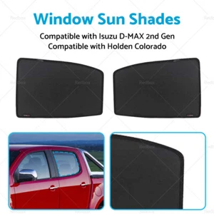 2PCS Rear LH RH Window Sun Shade Suitable for Holden Colorado RG 2012-2020 - Picture 1 of 13
