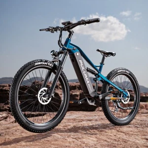 Bicicletta elettrica PULUMA 27,5 pollici 1000W PEAK 48V 20Ah E MountainBike 45KM/H ciclomotore - Foto 1 di 30