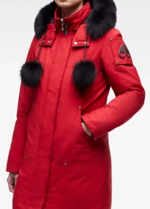 MOOSE KNUCKLES Pelliccia Parka Donna Stirling Nuovissima con Etichette, Autentica! $1,295 - Foto 1 di 27
