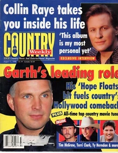 Country Weekly Magazine August 11 1998 Garth Brooks Kenny Chesney Terri Clark - Picture 1 of 2