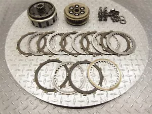 BMW F650 1999 97-99 Funduro cesta embrague placas interiores exteriores lote OEM - Imagen 1 de 18