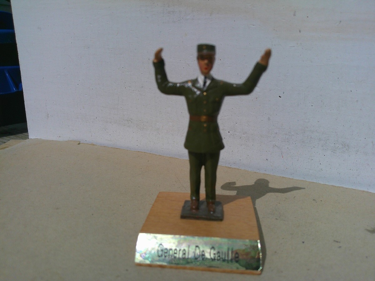 Lot Figurines CBG Mignot Général Boulanger, 54mm, Plomb Peint, Second Empire