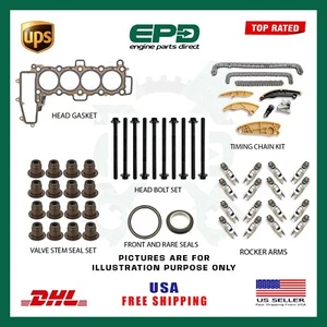 FOR LAND ROVER RANGE ROVER 204DTA 204DTD TIMING CHAIN KIT WITH REBUILD KIT 2.0 D - Picture 1 of 1
