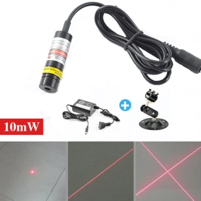 650nm 10mW Dot Line Cross Laser Marker Laser Positioning Light Shearing Machine - image 1 of 4