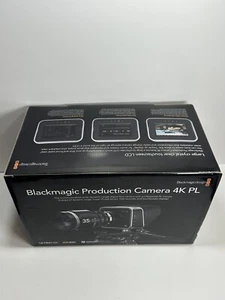 BLACKMAGIC PRODUCTION CAMERA CINEMA 4K PL Mount - Picture 1 of 8