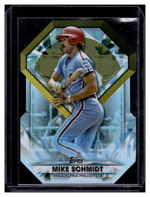 2022 Topps #DGDC-22  Mike Schmidt  Diamond Greats Die Cuts   Mint+ New - Image 1 of 2