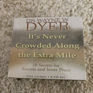 DR WAYNE DYER Non è mai affollato lungo il miglio extra scatola 8 CD nuovo con scatola Inner Peace - Foto 1 di 3