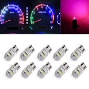 LED Replacement Bulbs Pink T10 10 PCS 12V Compatible with Interior Lights - Picture 1 of 5