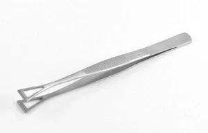 Pennington Tweezers forceps Regular 15cm Tounge Ear Body Pierecing oval Clamps - Picture 1 of 1