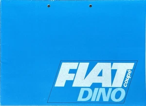 Fiat Dino cupé folleto compatible 07/1968 - Imagen 1 de 1