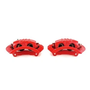 Power Stop Rear Red Calipers w/Brackets - Pair Fits 06-08 Dodge Ram 1500 - Picture 1 of 10