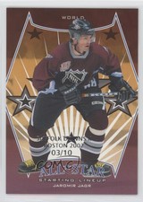 2002 ITG Be A Player First Edition Suffolk Downs II Boston /10 Jaromir Jagr #399