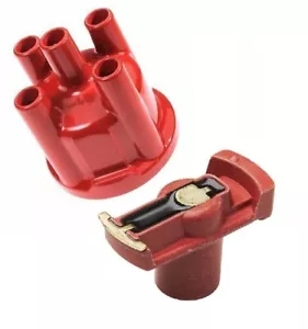 Ford Cap & Rotor Arm for Bosch type 4 cly distributors type UK stock - Picture 1 of 3