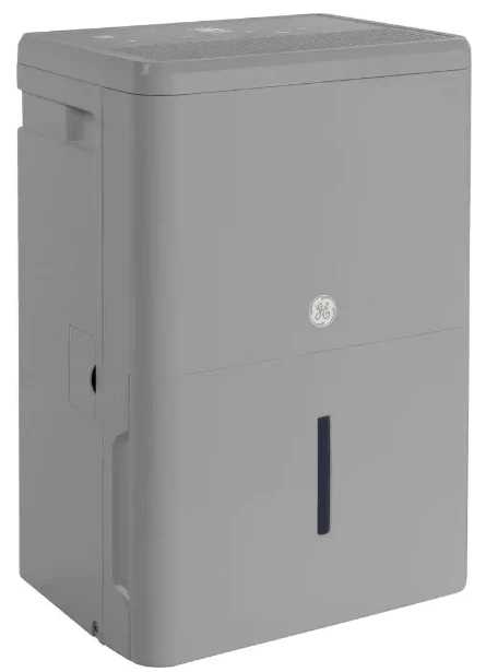 GE AWHL50LD 50 Pint Residential Dehumidifier With Bucket Gray Wi-Fi
