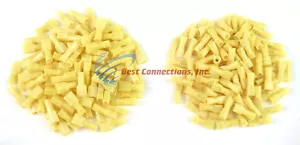 Connettore Nylon Giallo 12-10 GA Sgancio Rapido Maschio Femmina Installa Baia 100 EA - Foto 1 di 3