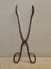 Cast iron hardware store nail fork rake early collectible fireplace ember tool 