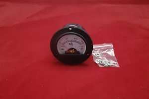 DC 0-1500MA Round Analog Ammeter Panel Current Dia. 66.4mm DH52 direct connect - Picture 1 of 5