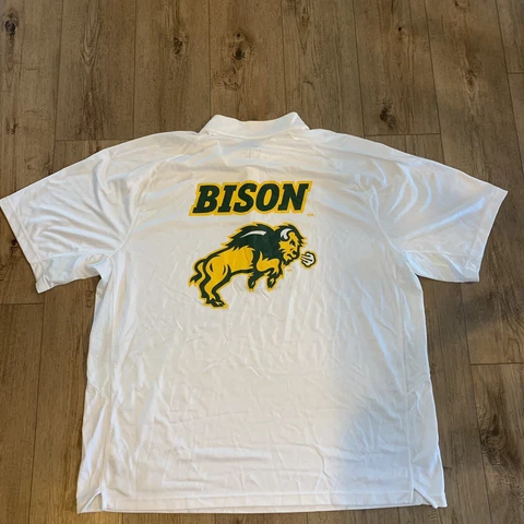 North Dakota State Bison Nike Dri Fit Basketball 1/4 Zip Team Issued Warm Up 3XL Cover